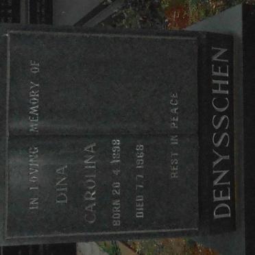 DENYSSCHEN Dina Carolina 1898-1968