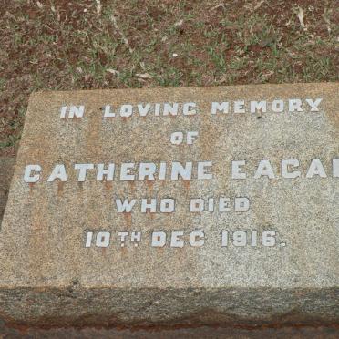 EAGAR Catherine -1916