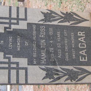 EAGAR Hamilton Ross -1958