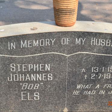 ELS Stephen Johannes 1900-1964