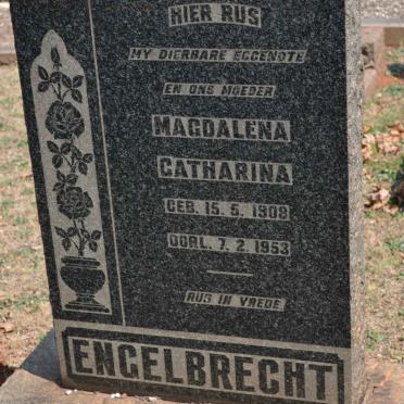 ENGELBRECHT Magdalena Catharina 1908-1953