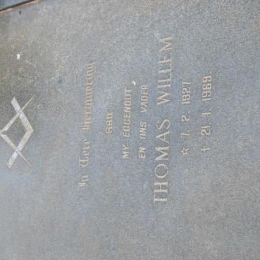 ENGELA Thomas Willem 1927-1969