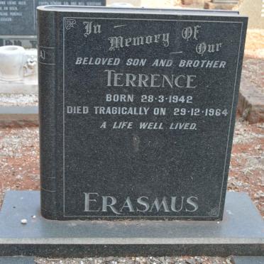 ERASMUS Terrence 1942-1964