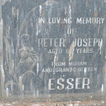ESSER Peter Joseph
