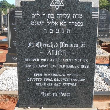 FANAROFF Alice -1999