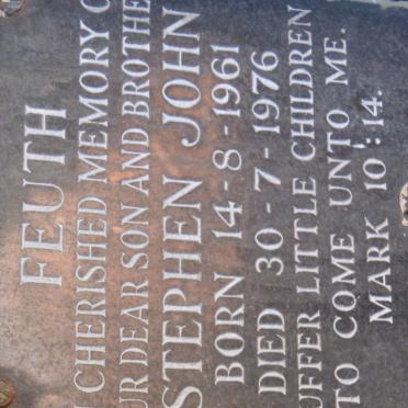 FEUTH Stephen John 1961-1976