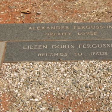 FERGUSSON Alexander &amp; Eileen Doris