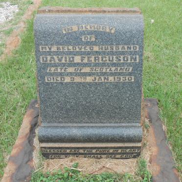 FERGUSON David -1930