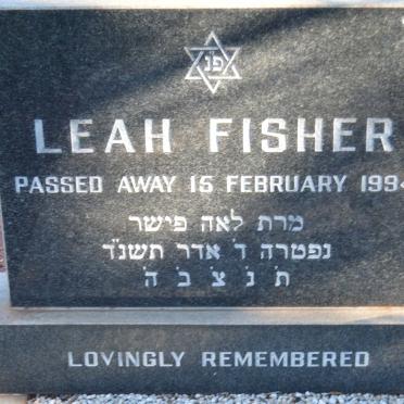 FISHER Leah -1994