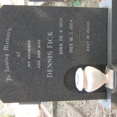 FICK Dennis 1925-1964