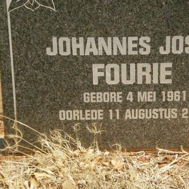 FOURIE Johannes Josef 1961-2000