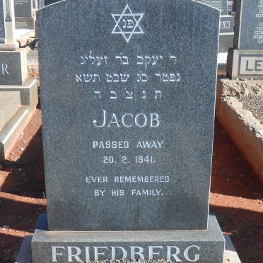 FRIEDBERG Jacob -1941