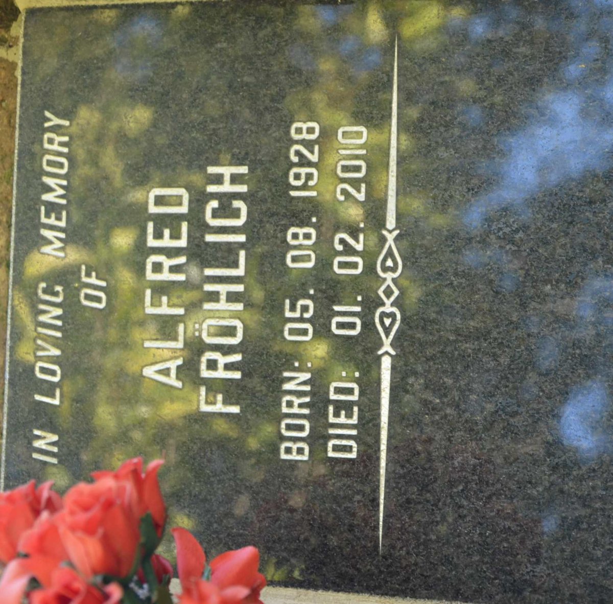 FRÖHLICH Alfred 1928-2010