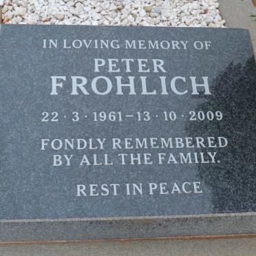 FROHLICH Peter 1961-2009