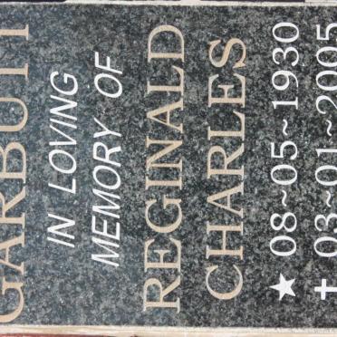 GARBUTT Reginald Charles 1930-2005