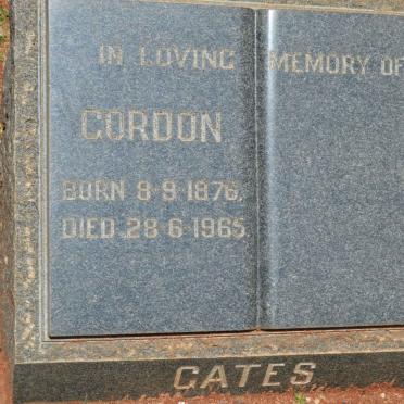 GATES Gordon 1876-1965