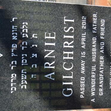 GILCHRIST Arnie -2012