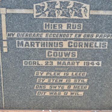 GOUWS Marthinus Cornelis -1944
