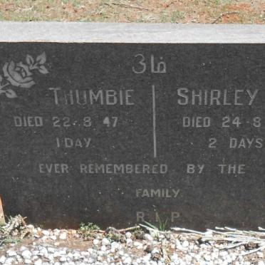 GOVENDER Thumbie -1947 :: GOVENDER Shirley -1947