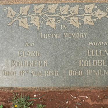 GOLDBECK Clark -1946 &amp; Ellen -1945