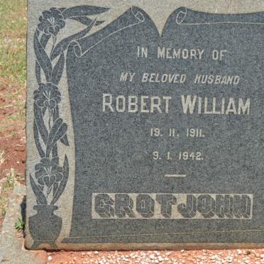 GROTJOHN Robert William 1911-1942