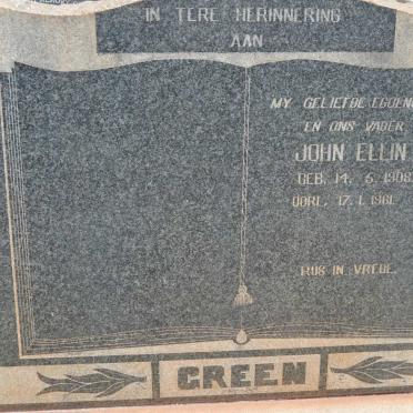 GREEN John Ellin 1908-1961