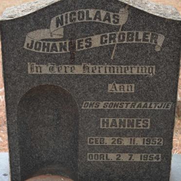 GROBLER Nicolaas Johannes 1952-1954