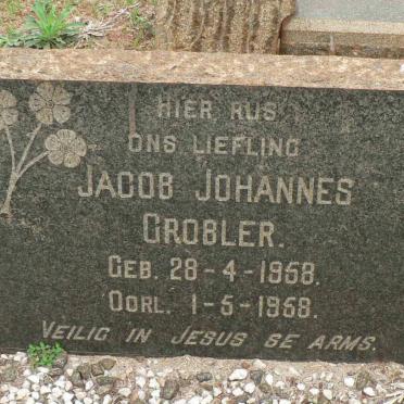 GROBLER Jacob Johannes 1958-1958