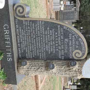 GRIFFITHS Hennie -1958