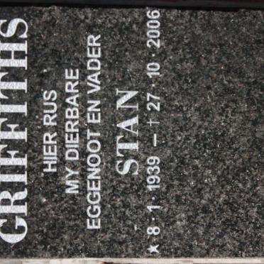 GRIFFITHS Stan 1939-2006