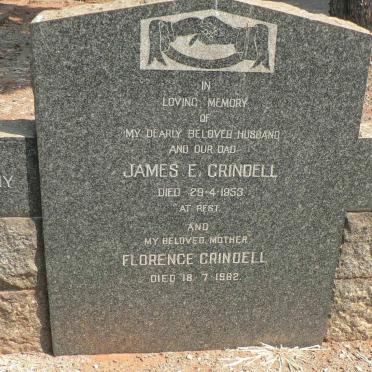 GRINDELL James E. -1953 &amp; Florence -1962