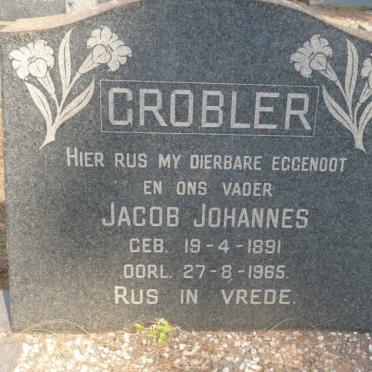 GROBLER Jacob Johannes 1891-1965