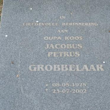 GROBBELAAR Jacobus Petrus 1925-2002