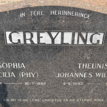 GREYLING :: PHY :: BUYS
