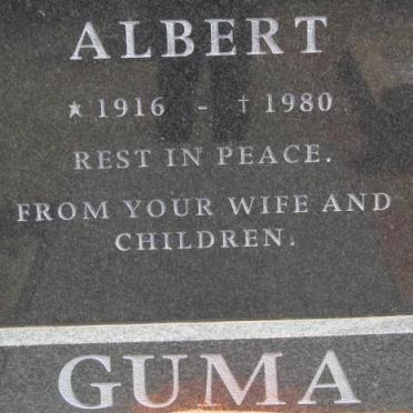 GUMA Albert 1916-1980