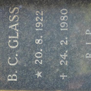 GLASS B.C. 1922-1980