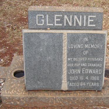GLENNIE John Edward -1966