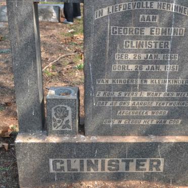 GLINISTER George Edmund 1866-1951