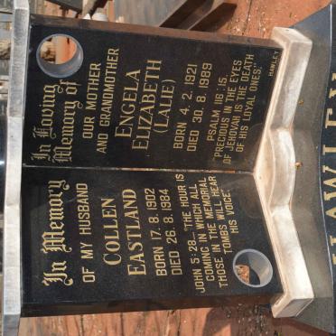 HAWLEY Colen Eastland 1902-1984 &amp; Engela Elizabeth 1921-1989