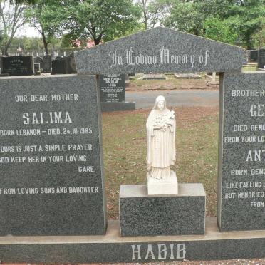 HABIB Salima -1965 :: HABIB George -1964 :: HABIB Anthony -1968