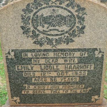 HAARHOFF Emily Liddle -1933