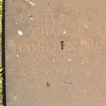 HAMILTON Engela Charl 1888-1964 :: HAMILTON Botha Charl 1961-1977