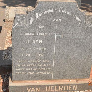 HEERDEN Johan, van 1948-1970