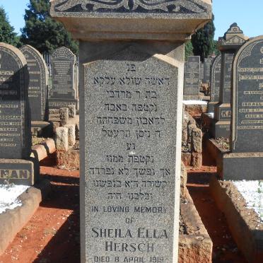 HERSCH Sheila Ella -1919