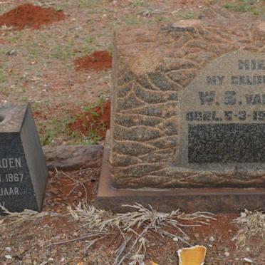HEERDEN W.G., van -1949 :: VAN HEERDEN Solly -1967