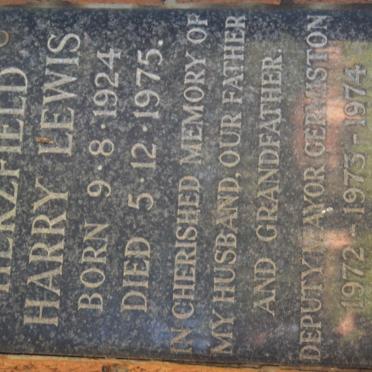 HERZFIELD Harry Lewis 1924-1975