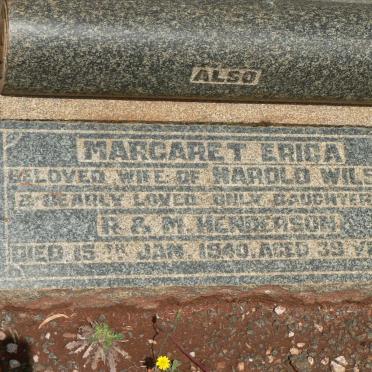 WILSON Margaret Erica -1940