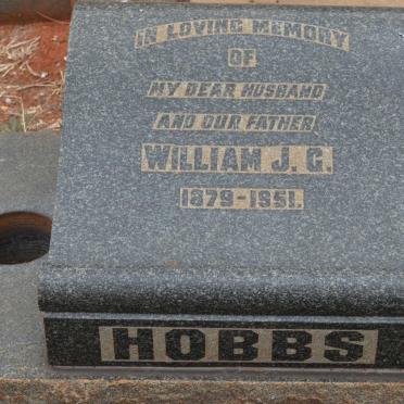 HOBBS William J.G. 1879-1951