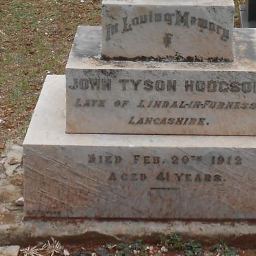 HODGSON John Tyson -1912