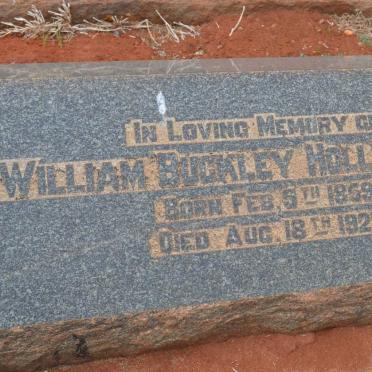 HOLLINGWORTH William Buckley 1859-1921
